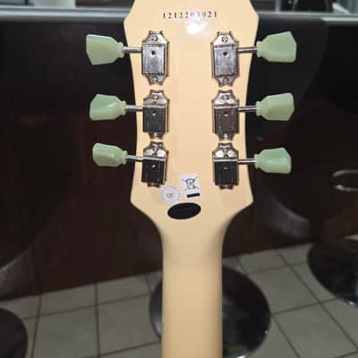 Epiphone Wilshire Phant-o-matic Antique Ivory + Fender Hard Case – Excellent Condition (Frank Iero / MCR Model) image 6