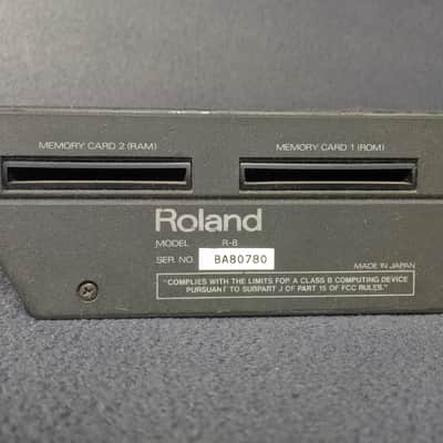 Roland R-8 Human Rhythm Composer (vintage digital drum-machine, Japan, 1989) image 4