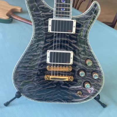 David Thomas McNaught McNaught #147 early 2000's - Blue Quilted Maple image 2