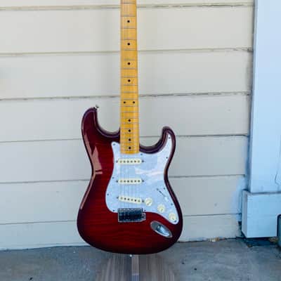 FENDER 50'S STRATOCASTER REISSUE CPF ELECTRIC GUITAR W/ CASE - 1993 image 2
