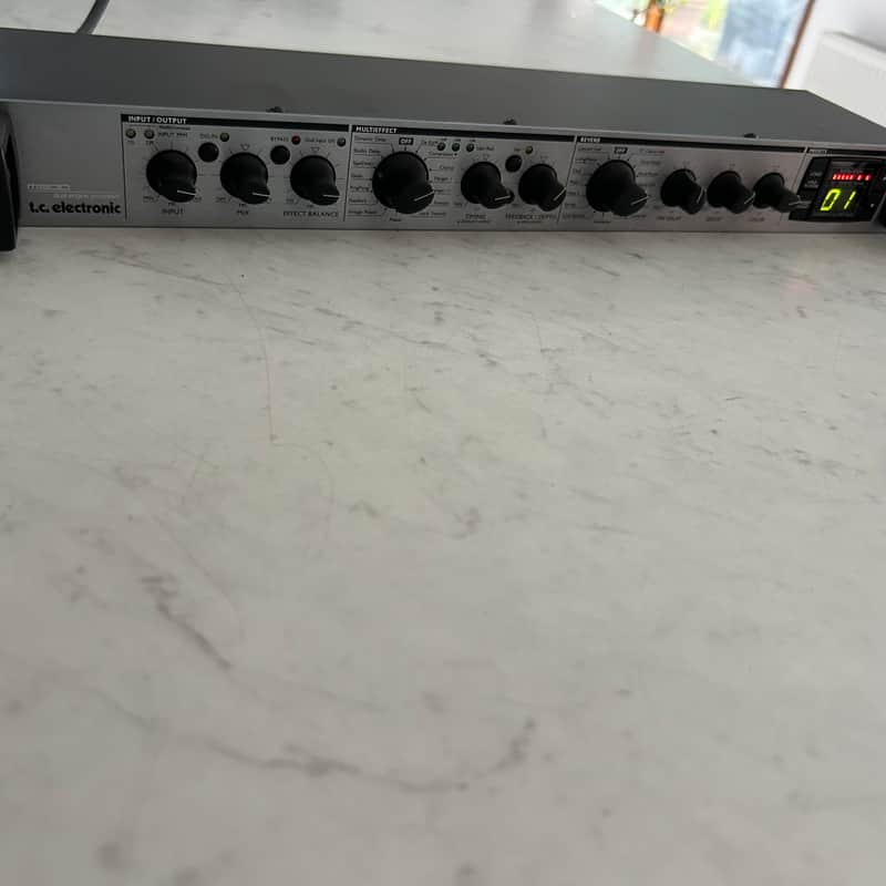 2000s TC Electronic M300 Dual Engine Effects Processor Silver