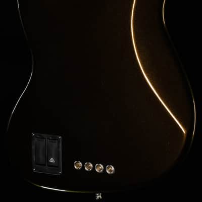 Fender American Ultra II Jazz Bass Ebony Fingerboard Texas Tea (634) image 2