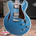 Gibson Custom Shop 1959 ES-355 Diamond Semi-Hollow VOS Electric Guitar - Pelham Blue with Hardshell Case