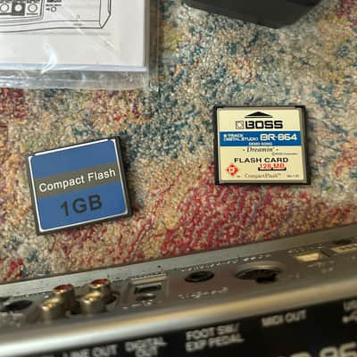 BOSS BR 864 -  in Excellent Condition with PSU, 2 Flash Cards & Manual image 4