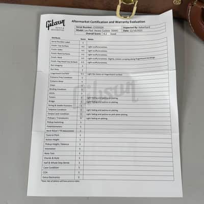 2021 Gibson Les Paul Axcess Custom Demo Bengal Burst image 2