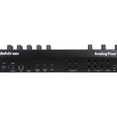 Elektron Analog Four MKII Synthesizer + Groovebox (Black) [USED] image 4