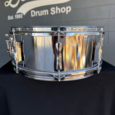 Vintage Premier Olympic 5.5x14 Chrome-over-Steel Snare Drum (Rm4) image 3