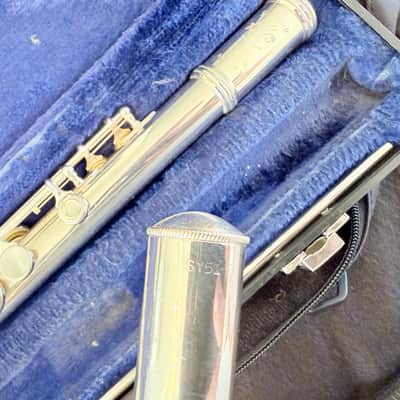 Gemeinhardt 3SHB/Model V Intermediate Flute - Custom Silver SY51 Head, Open Hole, B Foot - Fresh Service, Ready To Play! image 8