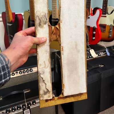 1959 1960 Tweed Fender 5F6-A Bassman 4x10 Combo Amp image 15