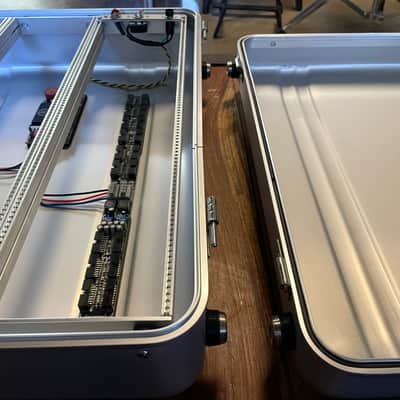 BPNYC ZERO Halliburton Eurorack Modular Travel Case NOS SILVER 96hp 9U image 10