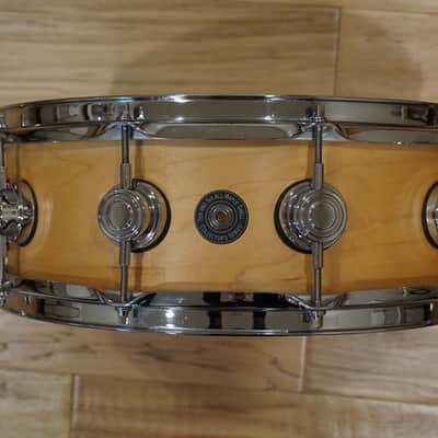 DW 5x14" Collector's Series Snare Drum in Natural Stain image 3