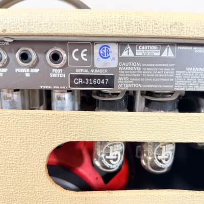 Fender Super-Sonic 112 USA Tube Combo — Eminence Governor Upgrade — Classic Fender Cleans + High-Gain Burn 2007-2008 image 11