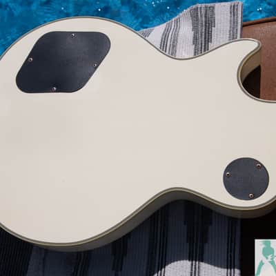 1997 Orville (Licensed by Gibson) LPC-75 - Alpine White w Seymour Duncan Bridge PU! - Pro Set Up w Perfect Frets/Action/Intonation! image 9