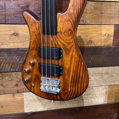 Warwick Standard Fretless 2001 - Figured Natural Satin image 5