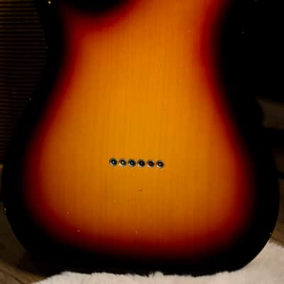 Fender Custom Shop '60 Reissue Telecaster Relic NAMM 2018 Custom Built 3 Tone Sunburst Limited Edition image 13