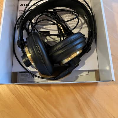 AKG K240 Studio Semi-Open Back Studio Headphones 2010s - Black image 2