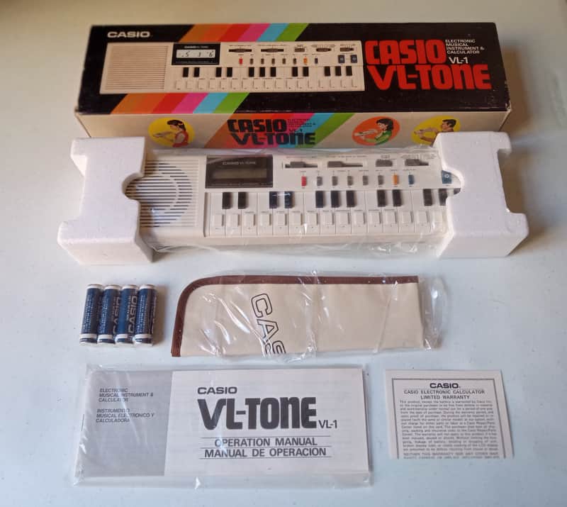 Casio VL-1 VL-Tone 29-Key Synthesizer Keyboard