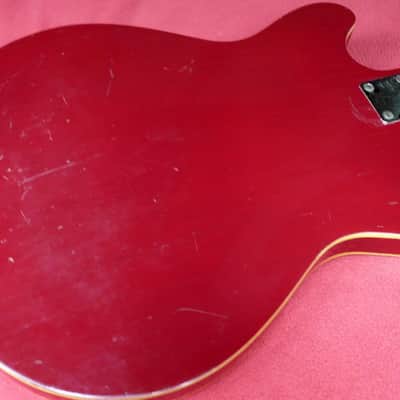 Teisco EP-2L Hollow Body Electric Guitar Japan Vintage 1960's Red image 6