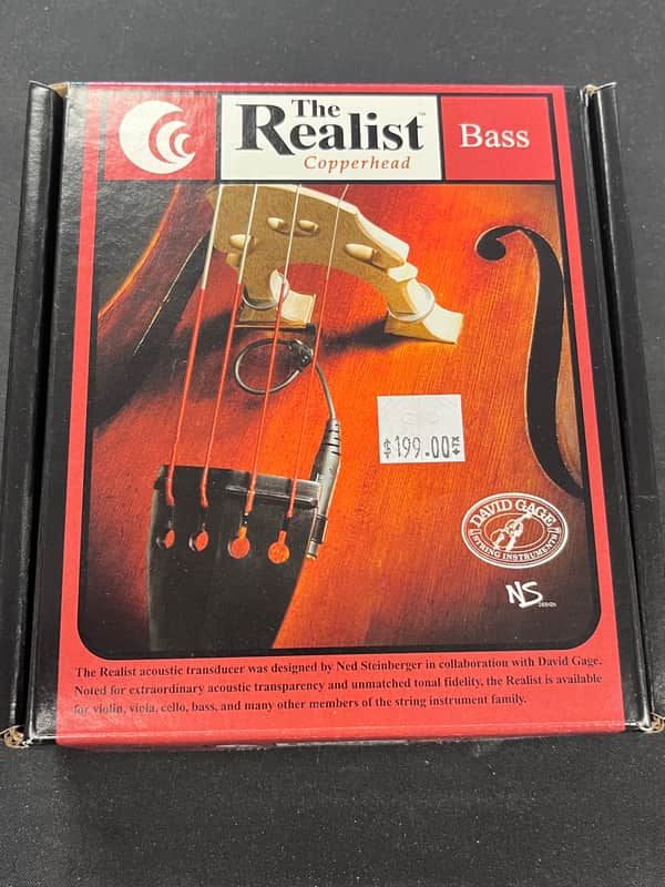 New Realist Copperhead Upright Bass Pickup image 1