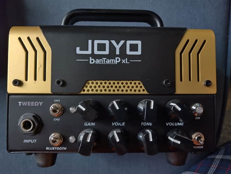 Joyo banTamP xL Tweedy 2-Channel 20-Watt Bluetooth Guitar Amp Head 2020 - Present - Black / Gold image 1