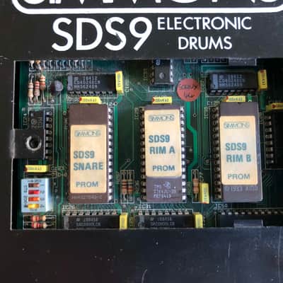 Simmons SDS9 6-Channel Drum Synthesizer 1985 - Black image 3