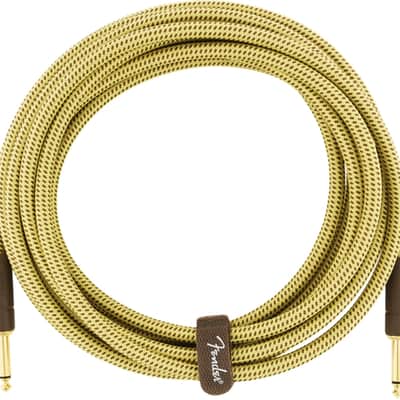 Fender Deluxe Series Instrument Cable 15 Foot Tweed image 2