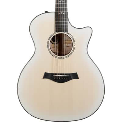 Taylor 614ce 50th Anniversary Limited Edition Acoustic Electric Guitar, Trans White image 9