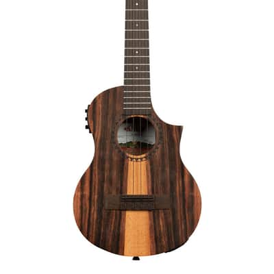 Kala Amara Tri-Top Tenor Ukulele w/ Cutaway & EQ image 2