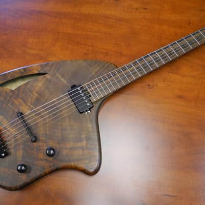 Forshage Orion Hollow Electric Guitar Walnut 2014 image 6