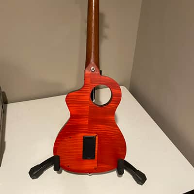 Eleuke MP3 Electric Ukulele Red Early 2000s image 3