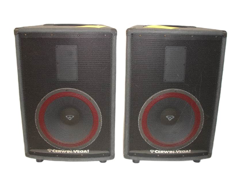 Cerwin-Vega V-122 2-Way Full Range Passive Speaker (PAIR) | Reverb