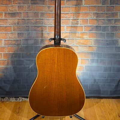 Vintage 1968 Epiphone FT-79 Texan Sunburst w/Original Adjustable Bridge - Over-sprayed Top Only, Changed Bridge & Neck Set image 20