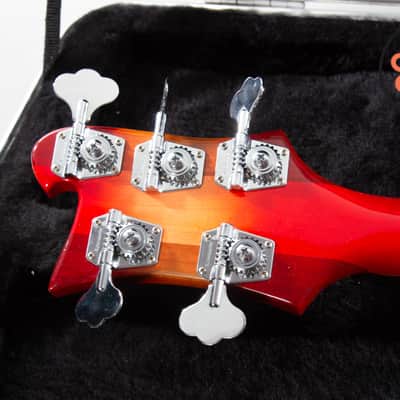 2019 Rickenbacker 4003S/5 5-String Bass Fireglo w/ OHSC image 8