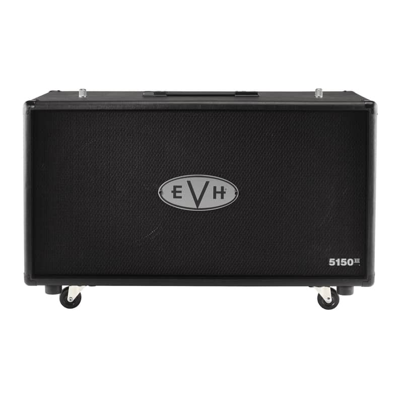 EVH 2253100410 5150III 2 x 12 Inch Straight Front, Sturdy, Solid Speaker Enclosure Cabinet for Electric Guitars (Black)