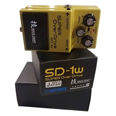 Boss SD-1W Waza Craft Super Overdrive Pedal - Open Box image 1