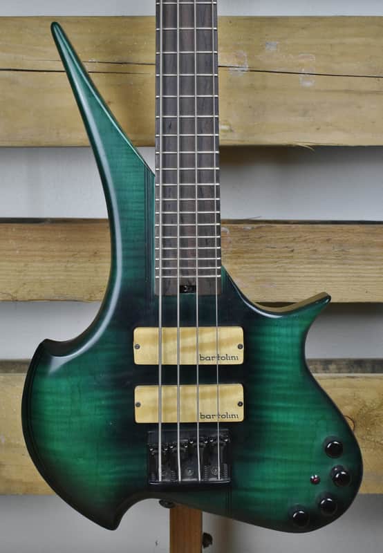 2001 Pendragon Banshee Green With Bartolini Pickups Free Shipping image 1