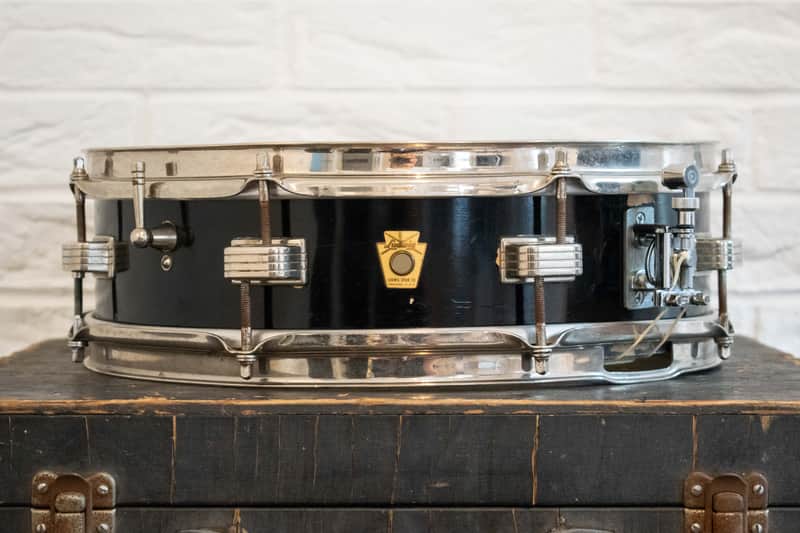 Ludwig No. 906 Downbeat 4x14" 8-Lug Piccolo Snare Drum 1960 - 1968 image 8