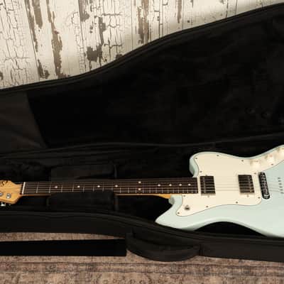 Suhr Classic JM - Sonic Blue, HH, TP6 Bridge image 17