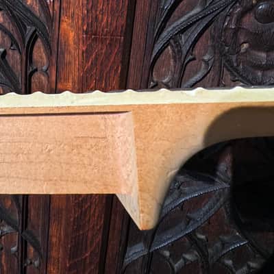 1988 Gibson Explorer guitar neck. NOS. Ivoroid fingerboard and headstock overlay. Custom NAMM guitar unfinished!!! image 7
