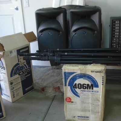 Mackie 406M Powered Mixer+C300 Speakers & Owner's Manuals--Mint Condition! image 22