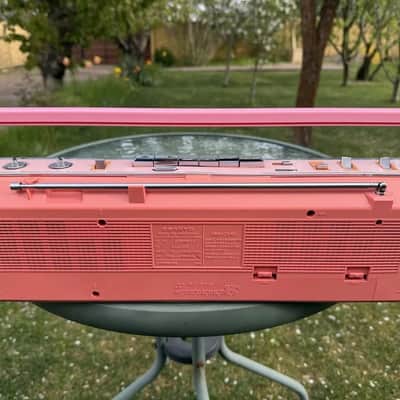 Sanyo MR-U4SR(P) Rare Vintage Portable Cassette Boombox Warranty Tested Serviced image 14