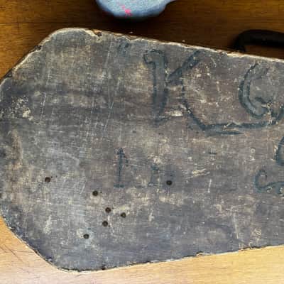 Vintage 1956 Danelectro Hardshell Case – Generously Relic'd by Time, Wildlife, and "KC" image 6