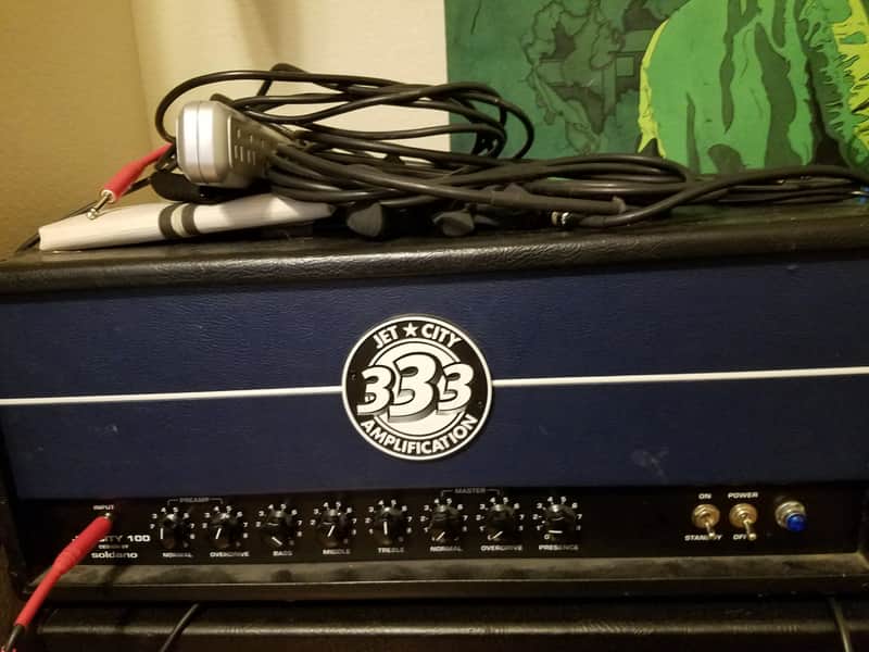 Jet City JCA100H 100-Watt 2-Channel Tube Guitar Amp Head image 1
