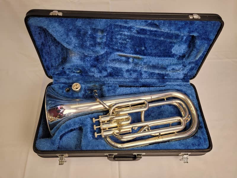 Yamaha YBH-301S Baritone Horn Silver-Plated image 1