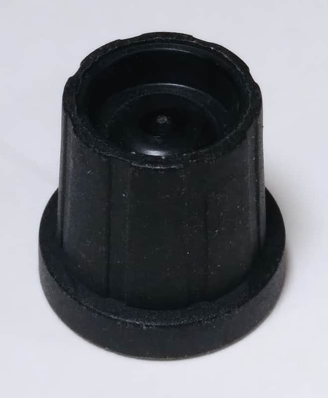 Crate(?) DOD(?) Amp or Pedal Knob - Black / Missing Color Cap image 1