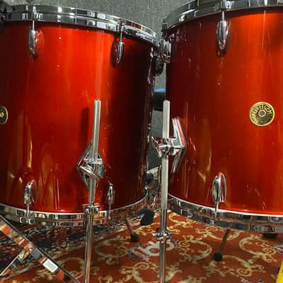 Gretsch USA Custom 6pc kit - Candy Apple Red Gloss (Video Demo) image 5