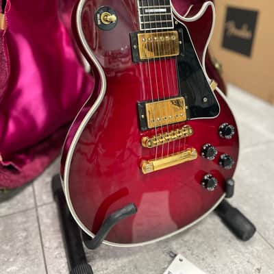 Gibson Les Paul Custom Plus 1993 Dark Wineburst image 2