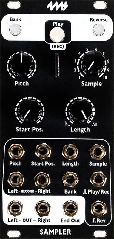 4MS SAMPLER MKII 12HP-ASSEMBLED : BRAND NEW :  [DETROIT MODULAR] image 1