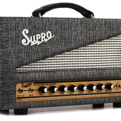 Supro 1696RTH Black Magick Reverb Head, Free Shipping, Demo Video image 12
