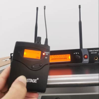Tiwastage Wireless IEM system in ear monitor with 8 bodypacks image 2
